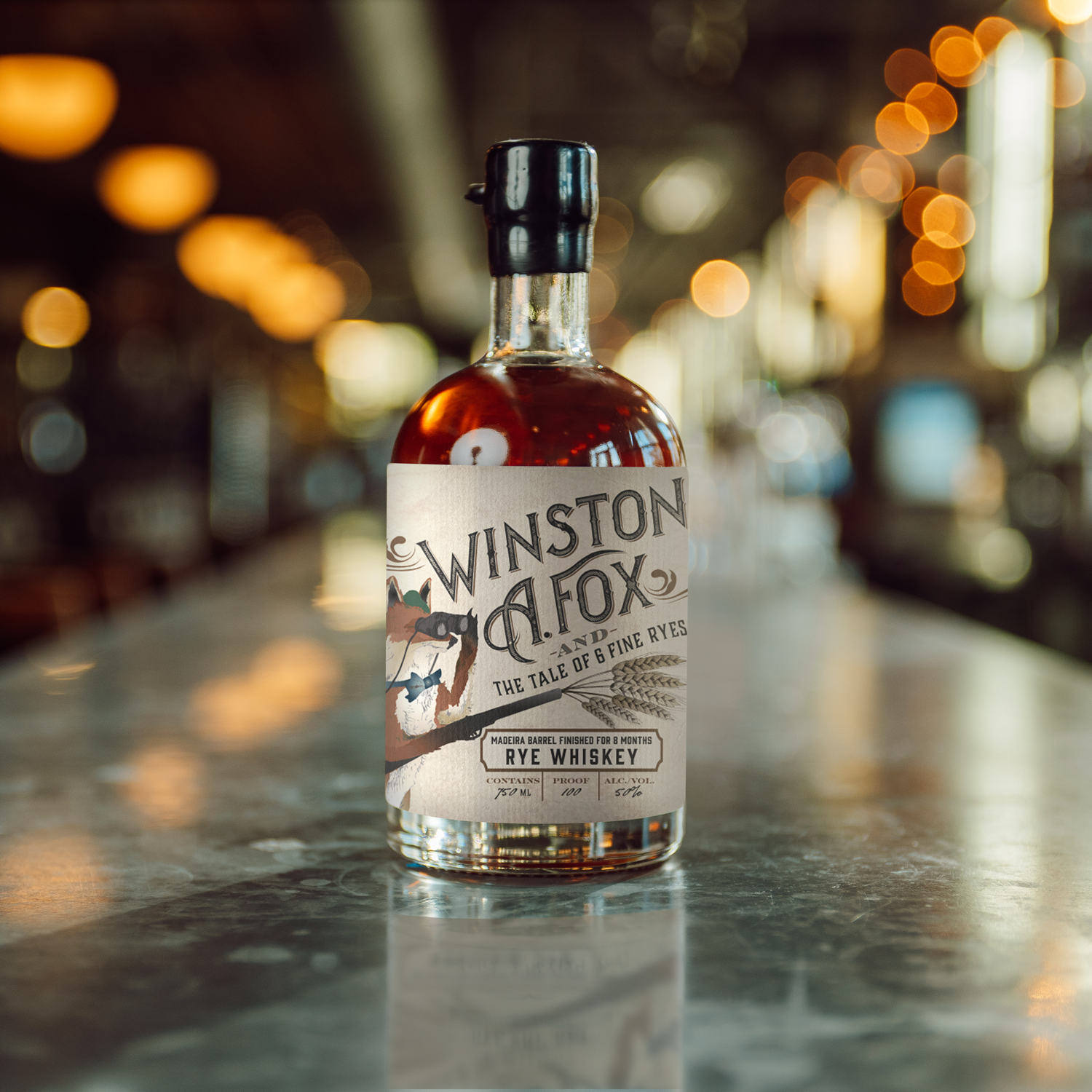 Journeyman Winston A. Fox Rye Whiskey
